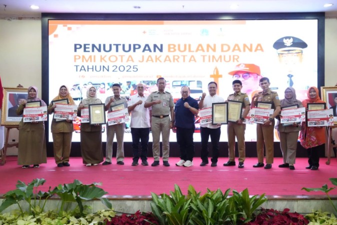 Jakarta Timur Kumpullkan Donasi Tertinggi Senilai Rp12,1 Miliar dari Bulan Dana PMI