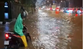 Hujan Deras hingga Rabu Dinihari, 13 Jalan di Jakarta Terendam Banjir, Banyak Motor Mogok