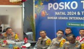 Kapolri Tinjau Posko Terpadu Operasi Lilin 2024 di Bandara I Gusti Ngurah Rai Bali