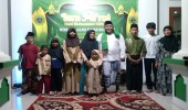 Peringati Isra Mikraj, Puluhan Anak Yatim di Pabuaran Subang Dapat Santunan