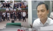 Mahasiswa Didukung Jurnalis Lakukan Orasi di PN Batam, Tolak Kriminalisasi Terhadap Wartawan Kepri Online